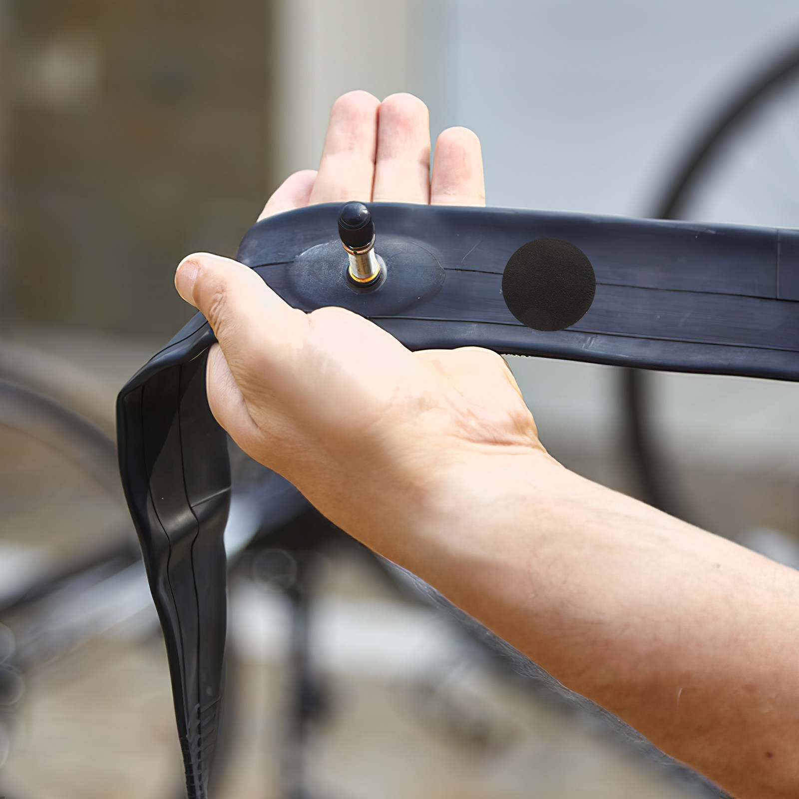 Mountain Biking Tube - Fahrradreifen-Flicken 20 Stück – Reparaturset ohne